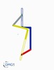 Six bar linkage. Inverted slider crank in series with a slider crank –1 (Variant 5)_ProE