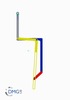 Six bar linkage. Inverted slider crank in series with a slider crank –1 (Variant 10)_ProE