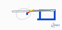 Six bar linkage. Slider crank kinematic chain connected in parallel with a slider crank-1 (Variant 6)_ProE