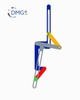 Six bar linkage. Inverted slider crank in series with a slider crank –2 (Variant 9)_ProE