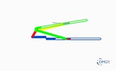 Six bar linkage. Slider crank kinematic chain connected in parallel with a slider crank  -3 (Variant 6)_ProE