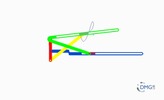 Six bar linkage. Slider crank kinematic chain connected in parallel with a slider crank  -3 (Variant 8)_ProE