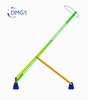 Six bar linkage. Inverted slider crank kinematic chain connected in parallel with a four bar linkage -1 (Variant 6)_ProE
