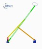 Six bar linkage. Inverted slider crank kinematic chain connected in parallel with a four bar linkage -1 (Variant 7)_ProE