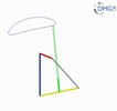 Six bar linkage. Inverted slider crank kinematic chain connected in parallel with a four bar linkage -3 (Variant 7)_ProE
