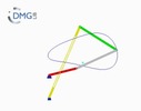 Six bar linkage. RRR kinematic chain connected in parallel with an inverted slider crank -1 (Variant 2)_ProE