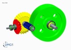 Bevel-Spur Gear_CAD_model