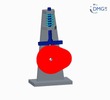 Cam Mechanism with Translating Flat-Face Follower