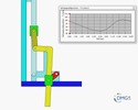 Six bar linkage. Inverted slider crank in series with a slider crank –1 (Variant 11)_SolidWorks