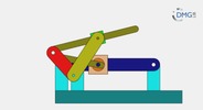 Six bar linkage. Slider crank kinematic chain connected in parallel with a slider crank  -3 (Variant 9)_SolidWorks