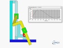 Six bar linkage. Inverted slider crank in series with a slider crank –1 (Variant 2)_SolidWorks