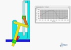 Six bar linkage. Inverted slider crank in series with a slider crank –2 (Variant 5)_SolidWorks