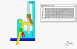 Six bar linkage. Inverted slider crank in series with a slider crank –2 (Variant 14)_SolidWorks